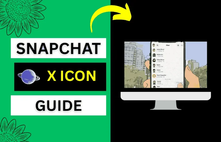 what does the X mean on Snapchat