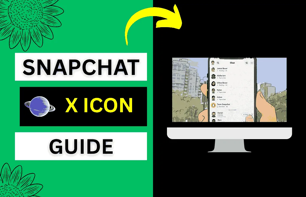 what does the X mean on Snapchat
