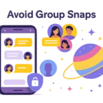 Avoid Group Snaps on snapchat