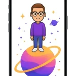 Bitmoji on Planet
