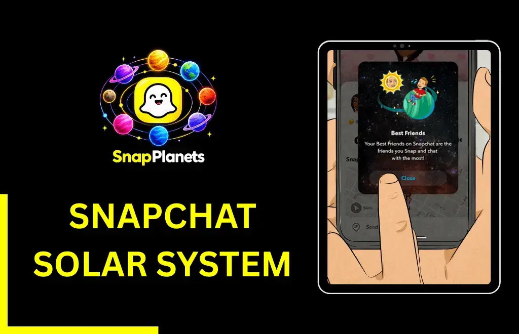 How friend solar system work in snapchat